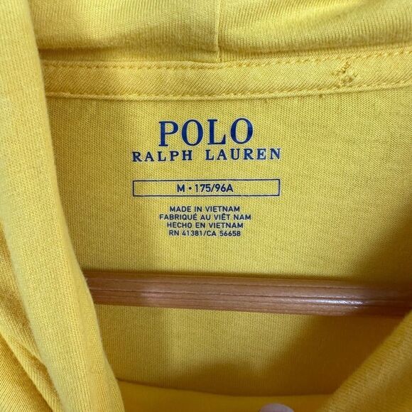 Ralph Lauren Women's Yellow Pullover Hoodie Medium - Picture 4 of 10
